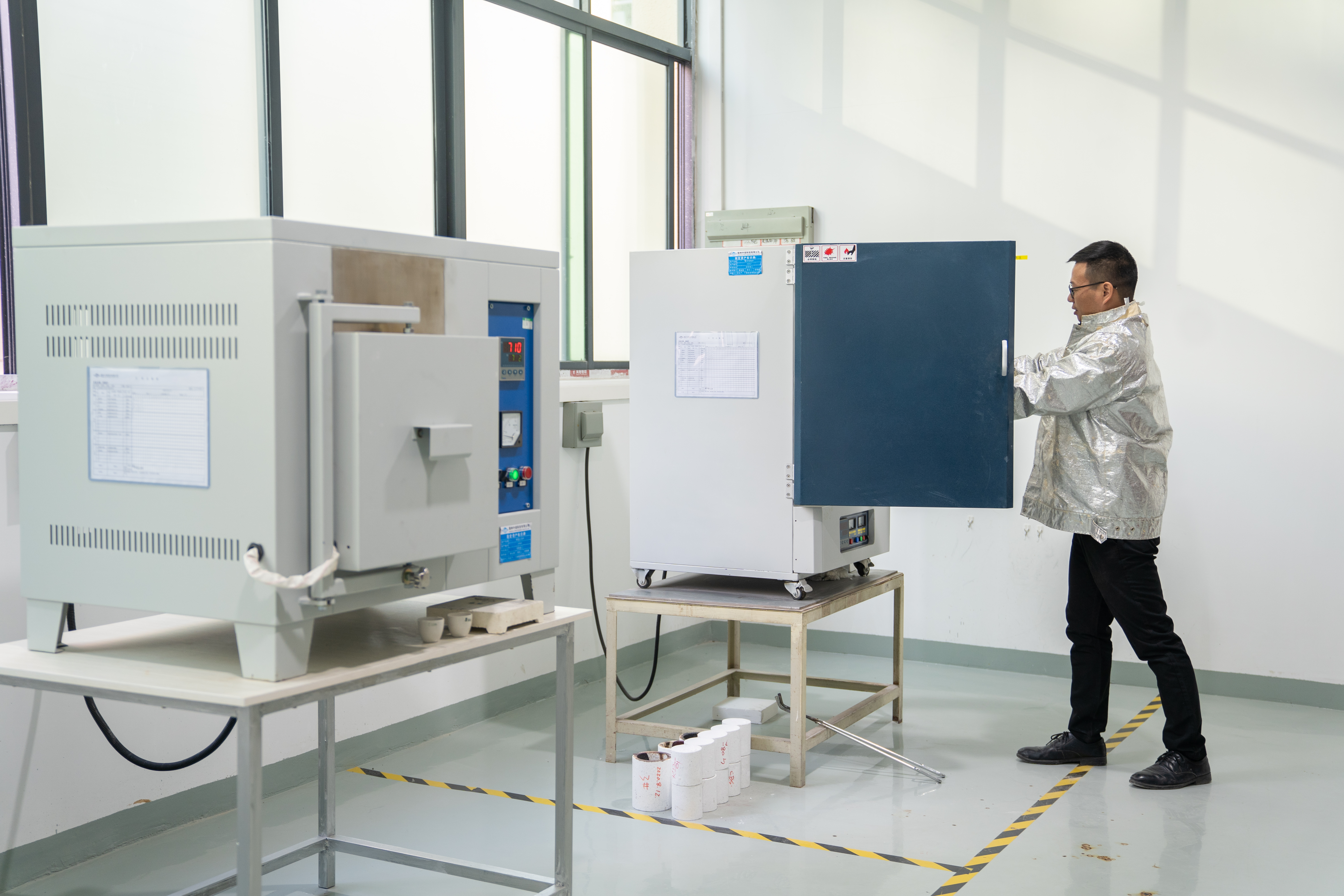 one of glass powder production process 